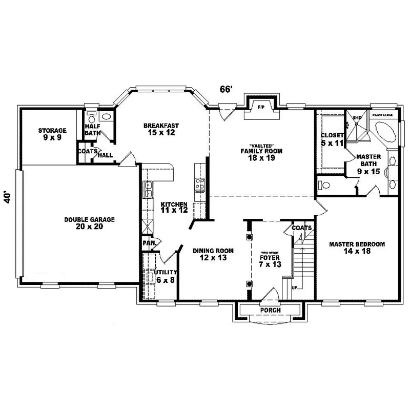 Greek Revival House Plan First Floor - Robin Knoll Brick Home 087D-1310 - Shop House Plans and More