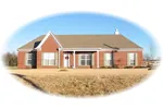 Traditional House Plan Front of Home - Grayson Terrace Traditional 087D-1316 - Search House Plans and More