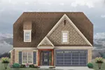European House Plan Front of House 087D-1683