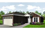 Traditional House Plan Front of House 087D-1687