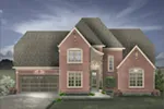 Country French House Plan Front of House 087D-1689