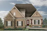 Arts & Crafts House Plan Front of House 087D-1698
