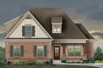 Country French House Plan Front of House 087D-1699
