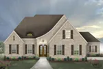 European House Plan Front of House 087D-1702