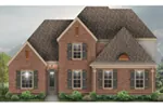 Traditional House Plan Front of House 087D-1703