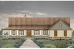 Craftsman House Plan Front of House 087D-1775