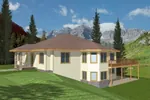 Home Design Perfect For A Scenic Sloping Lot