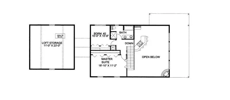 Contemporary House Plan Second Floor - Dunkirk Manor Luxury Home 088D-0150 - Search House Plans and More