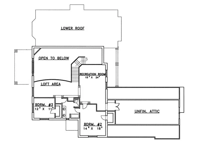 Sunbelt House Plan Second Floor - Seychelle Sunbelt Luxury Home 088D-0365 - Shop House Plans and More
