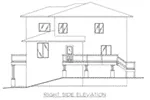 Adobe House Plans & Southwestern Home Design Right Elevation - 088D-0436 - Shop House Plans and More