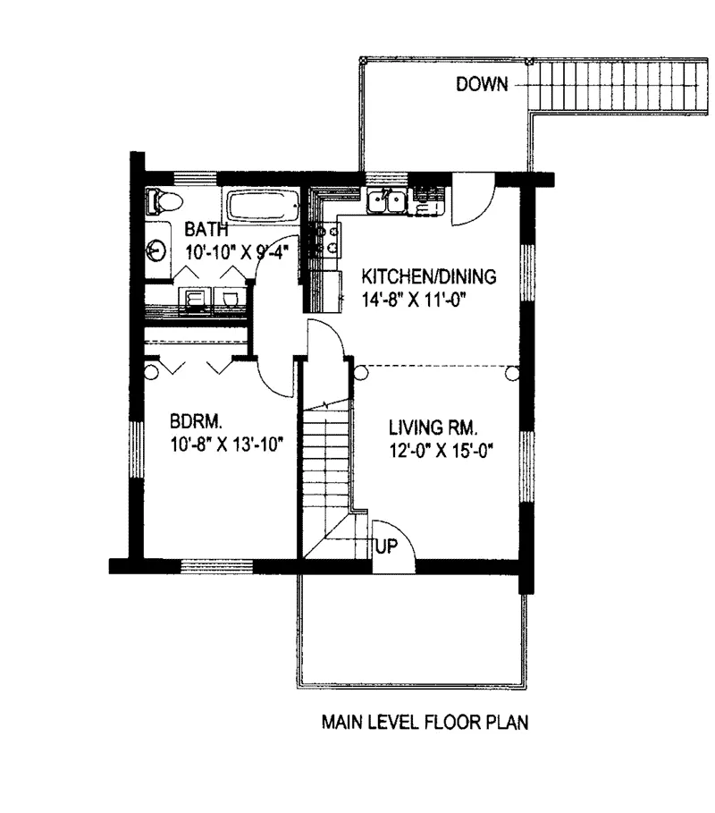 Country House Plan First Floor - 088D-0634 - Shop House Plans and More