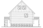 Country House Plan Right Elevation - 088D-0634 - Shop House Plans and More