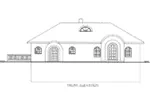 Georgian House Plan Front Elevation - 088D-0643 - Shop House Plans and More