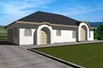 Georgian House Plan Front Photo 01 - 088D-0643 - Shop House Plans and More