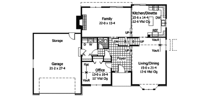 Country House Plan First Floor - Noah Traditional Home 091D-0088 - Shop House Plans and More