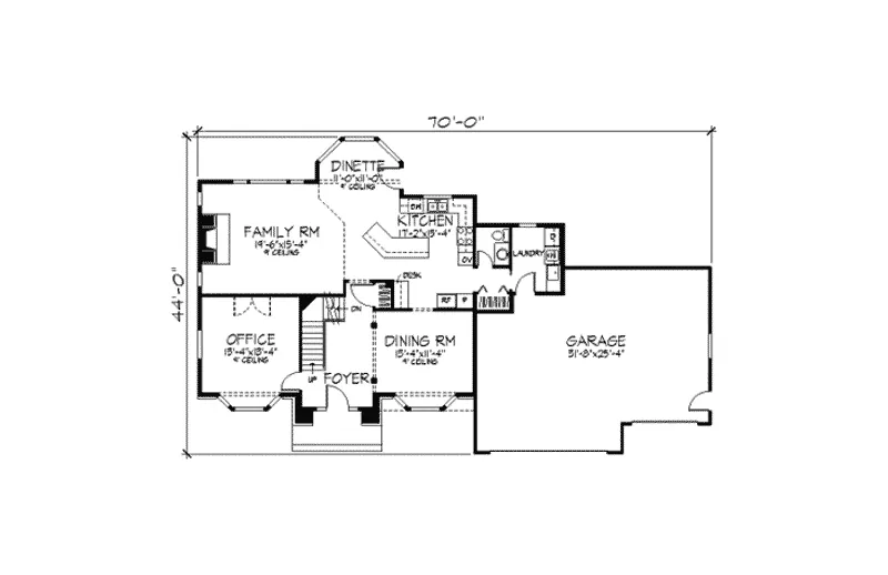 Traditional House Plan First Floor - Windemere Place Modern Home 091D-0263 - Shop House Plans and More