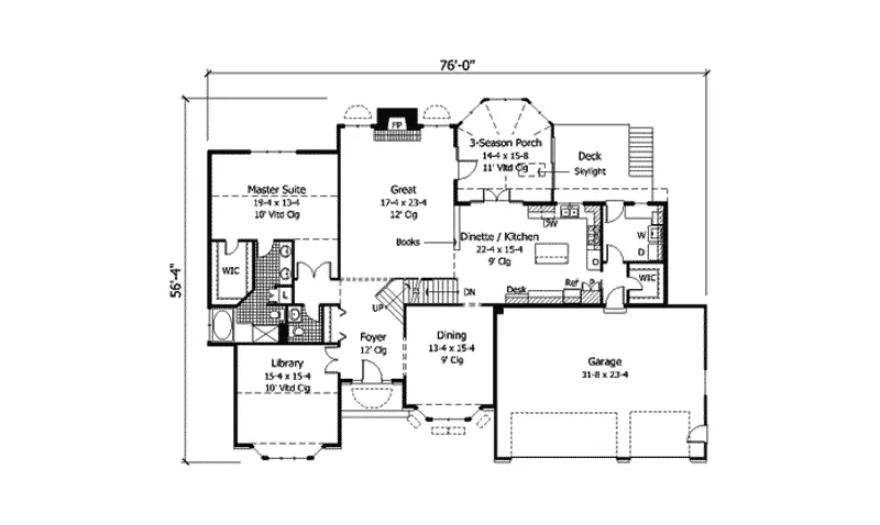 Traditional House Plan First Floor - Stanford Park Luxury Home 091D-0293 - Shop House Plans and More