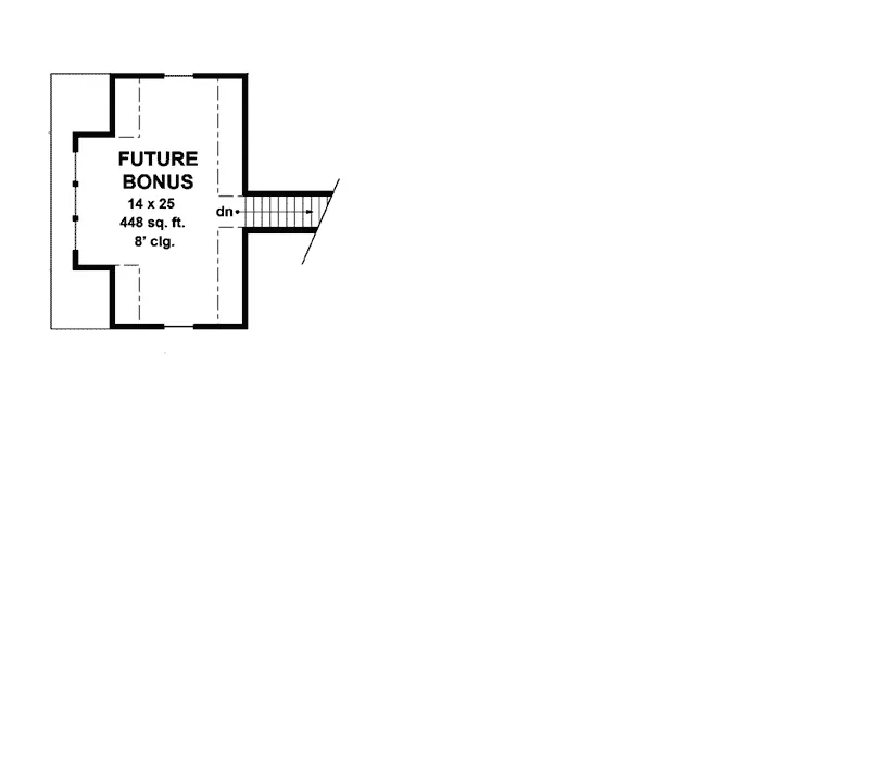 Lake House Plan Second Floor - 091D-0507 - Shop House Plans and More