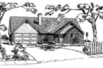 Distinctive Ranch With Multiple Gables 