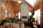Acadian House Plan Living Room Photo 02 - Faxon Farmhouse 095D-0016 - Search House Plans and More