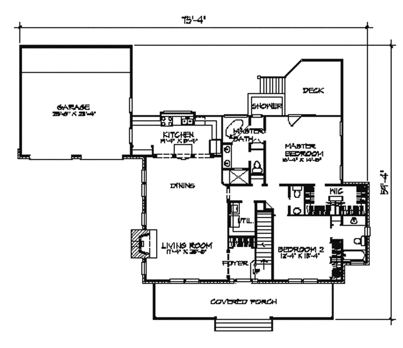 Vacation House Plan First Floor - Masonhall Country Home 095D-0020 - Shop House Plans and More