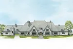Mediterranean House Plan Front of Home - Bascayne Country French Home 095S-0004 - Search House Plans and More