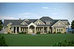 Shingle House Plan Front of Home - Soma Valley Shingle Style Home 101D-0040 - Shop House Plans and More