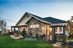 Traditional House Plan Rear Photo 02 - Burke Creek European Home 101D-0045 - Search House Plans and More