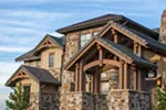 Mediterranean House Plan Front Photo 02 - Paxton Peak Luxury Home 101D-0051 - Shop House Plans and More