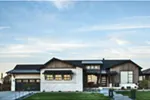 Modern House Plan Front Photo 01 - Carson Cliff Rustic Home 101D-0059 - Search House Plans and More