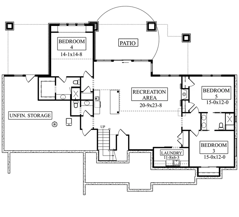 Catalina Vista Modern Farmhouse Plan 101D-0137 - Search House Plans and ...