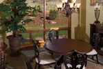 Rustic House Plan Dining Room Photo 01 - Colima Manor Mountain Home 101S-0005 - Search House Plans and More