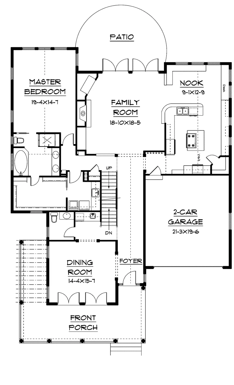 Florida House Plan First Floor - Oakglen Manor Luxury Home 101S-0009 - Shop House Plans and More