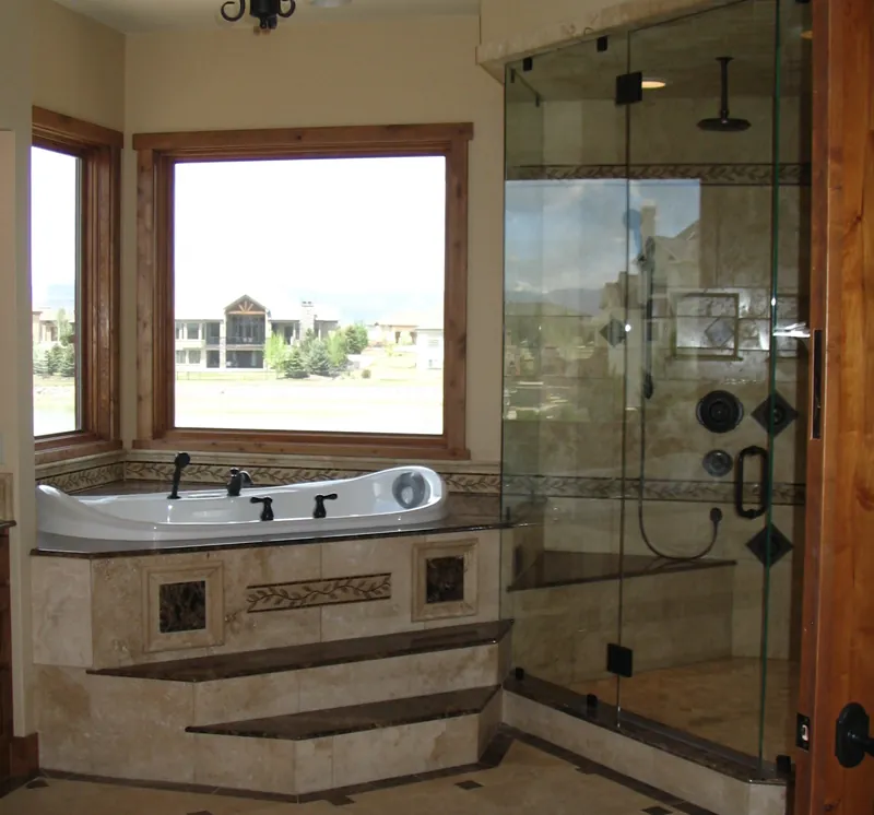 Mountain House Plan Master Bathroom Photo 01 - Whitby Mountain Ranch Home 101S-0011 - Shop House Plans and More