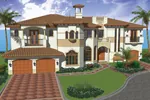 Mediterranean Manor With High Style