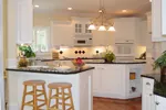 Southern House Plan Kitchen Photo 01 - Drew Plantation Southern Home 111D-0025 - Search House Plans and More