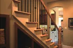 Santa Fe House Plan Stairs Photo - Danton Luxury Home 111S-0005 - Search House Plans and More