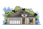 Ranch House Plan Front of House 116D-0031