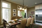 Tudor House Plan Dining Room Photo 01 - Vanderville European Home 119D-0013 - Shop House Plans and More