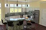Shingle House Plan Kitchen Photo 01 - Emilia Cape Cod Ranch Home 121D-0006 - Search House Plans and More