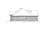 Shingle House Plan Left Elevation - Emilia Cape Cod Ranch Home 121D-0006 - Search House Plans and More