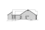 Ranch House Plan Left Elevation - Lillian Ranch Home 121D-0018 - Shop House Plans and More