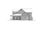 Farmhouse Plan Right Elevation - Rachel Country Home 121D-0026 - Shop House Plans and More