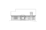 Country House Plan Rear Elevation - Sophia New England Style Home 121D-0027 - Shop House Plans and More