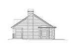 Ranch House Plan Right Elevation - Brianna Country Ranch Home 121D-0031 - Search House Plans and More