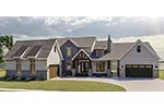 Luxury House Plan Front of House 123S-0065