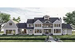 Saltbox House Plan Front of House 123S-0067