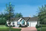 European House Plan Front of House 126D-0317