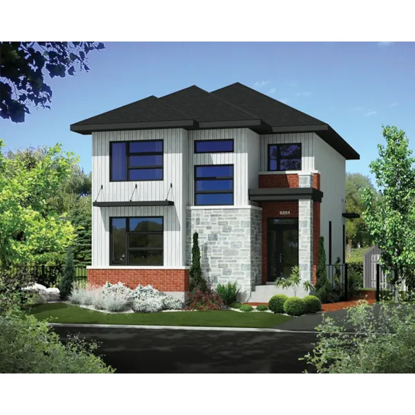 Reva Prairie Modern Home Plan 126D-0826 - Shop House Plans and More