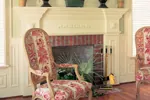 Plantation House Plan Fireplace Photo 01 - Chantelle Southern Home 128D-0001 - Search House Plans and More
